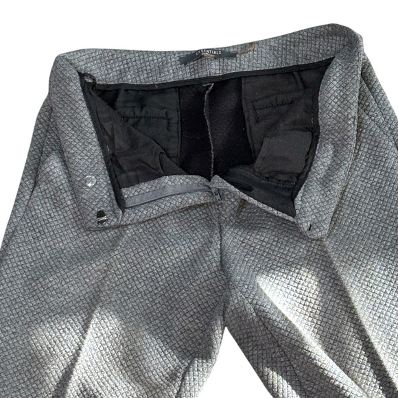 Essentials by Milano Gray Stretch Dress Pants | Size 8 | Work Trousers - Picture 6 of 12